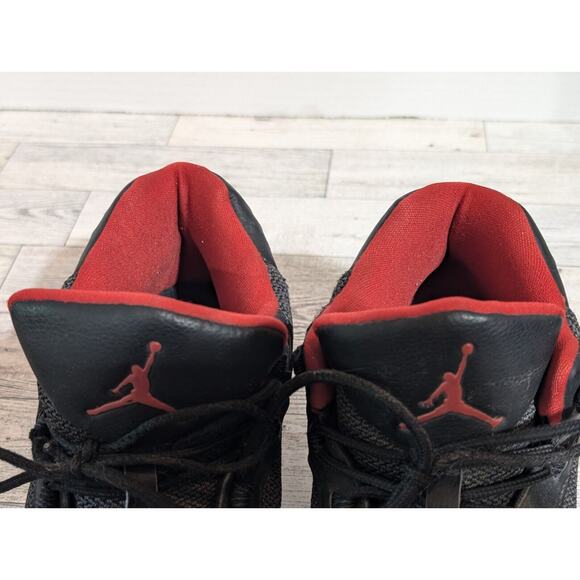 Nike Jordan Academy BG Youth shoes Size 5 Youth 5Y Black/Gym Red-White - Picture 8 of 8